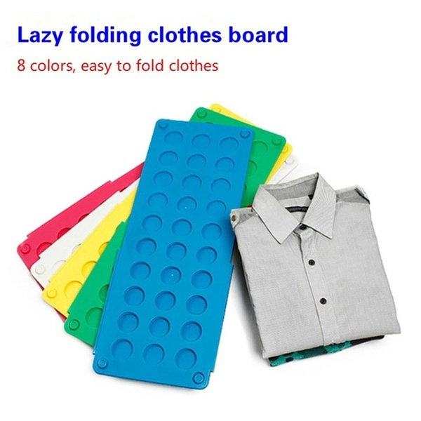 Fast Convenient Lazy Folding Board Home Folding Clothes Folding Clothes  Artifact Shirt Folding Board Automatic Folding Board