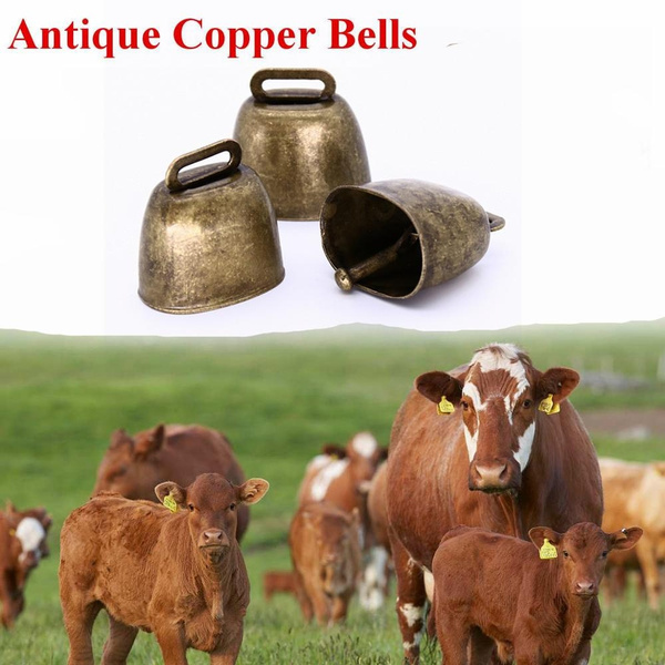 Campana Di Rame Per Bestiame - Mucca, Pecora, Cavallo - Fatte A Mano - Foto 5