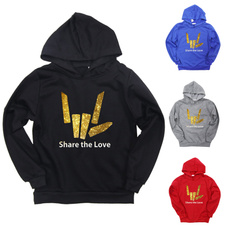 sharethelovepullover, hooded, Love, pullover sweater