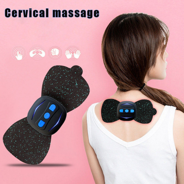 Portable Mini Electric Neck Massager Cervical Massage Stimulator