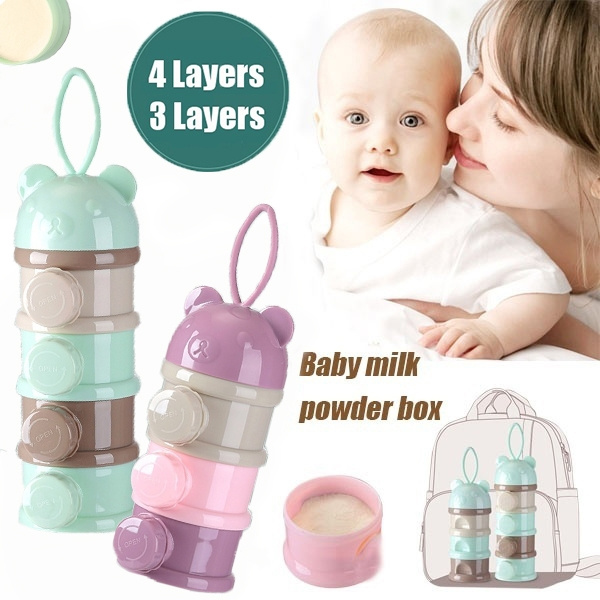 Food Container Milk Powder Storage Box Toddler Travel Bottle Baby