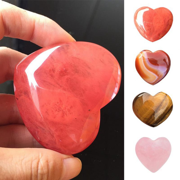 heart shaped rose quartz meaning