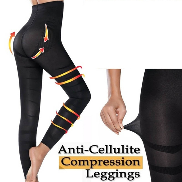 Details about   High Waist Anti Cellulite Body Shaper Thigh Sculpting Pants Compression Leggings 
