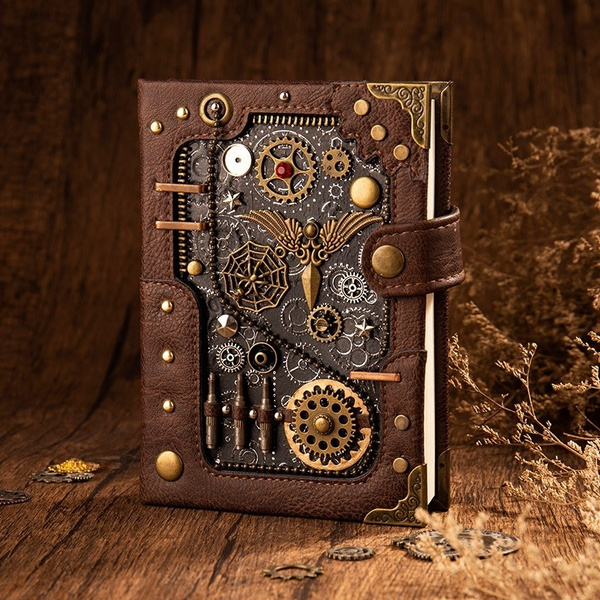 Steampunk saving Handmade Book