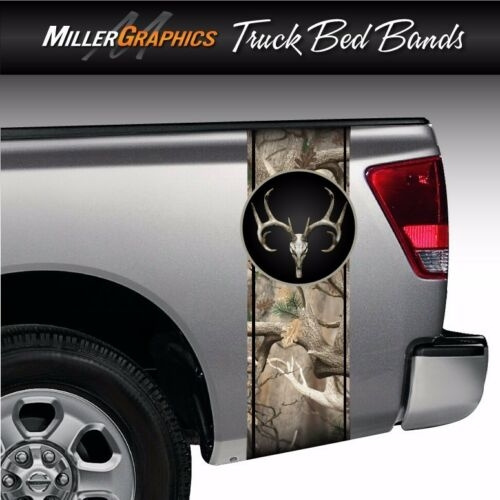 Buck Skull Bed Band Graphic Decal