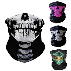 headbandmask, halffacemask, Winter, skull