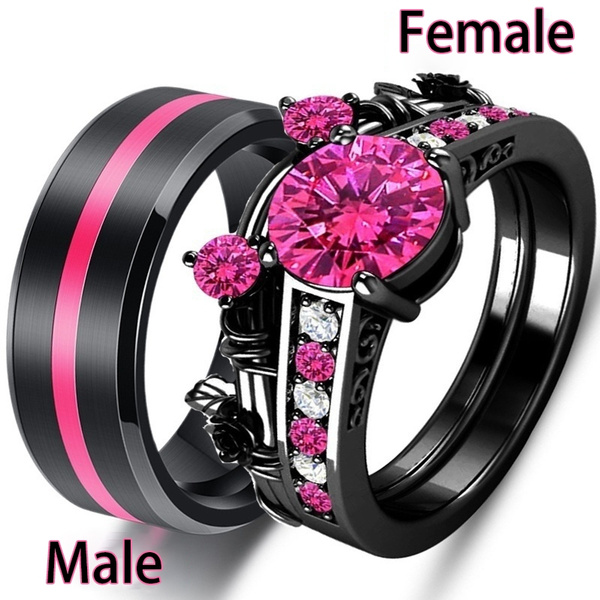 Disney Maleficent Inspired Diamond & Sapphire Ring Rose Gold 1/4 CTTW |  Enchanted Disney Fine Jewelry