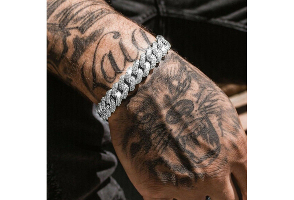 Jewels Men's Bracelet made of Steel,recycled leather,enamel - JM222AVE07 :  : Fashion