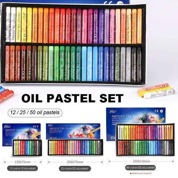 Buy SOUBUITDI Oil Pastels, Oil Pastels 50 Color Oil Pastels For