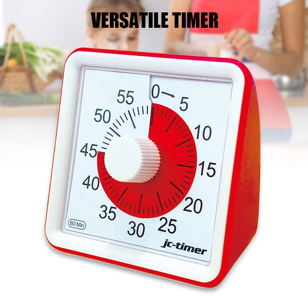 60-minute Visual Timer, Classroom Countdown Clock, Silent Timer For Kids  And Adults