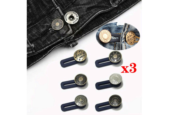 Jeans Retractable Button Adjustable Detachable L4S3 F8Q0 Extended T3Z4 