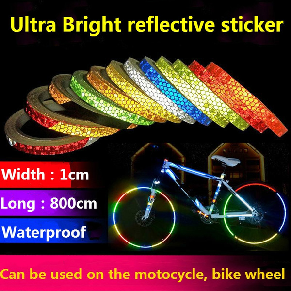 bicycle reflective stickers