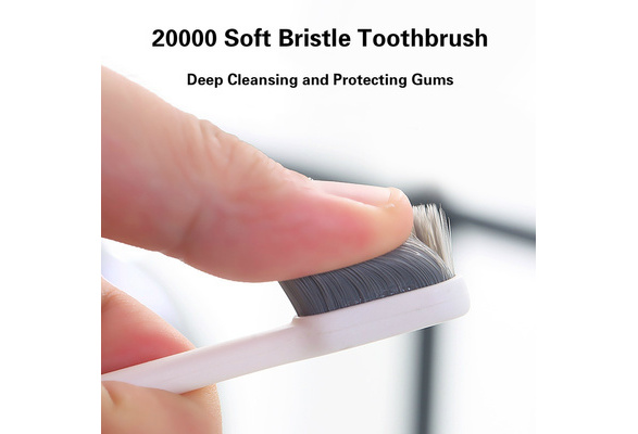 toothbrush with thousands of bristles