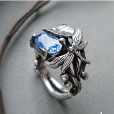 dragon fly, Fashion, wedding ring, dragonflylotusring