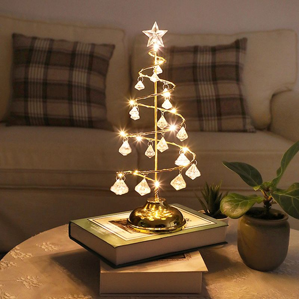 crystal tree light