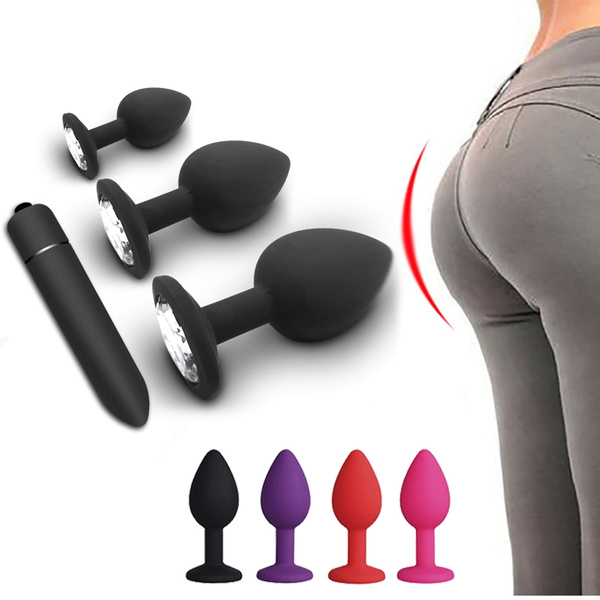 3 Size Metal Butt Plug Anal Crystal Jewelry | Wish 3 Size Metal Butt Plug Anal Crystal Jewelry | Wish