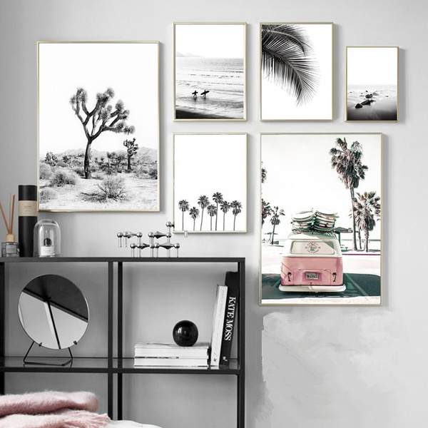 black and white wall art