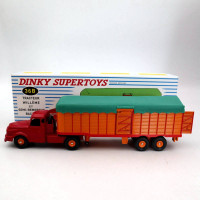 Atlas Dinky toys 36B Tracteur Willeme ET Semi Remorque Bachee