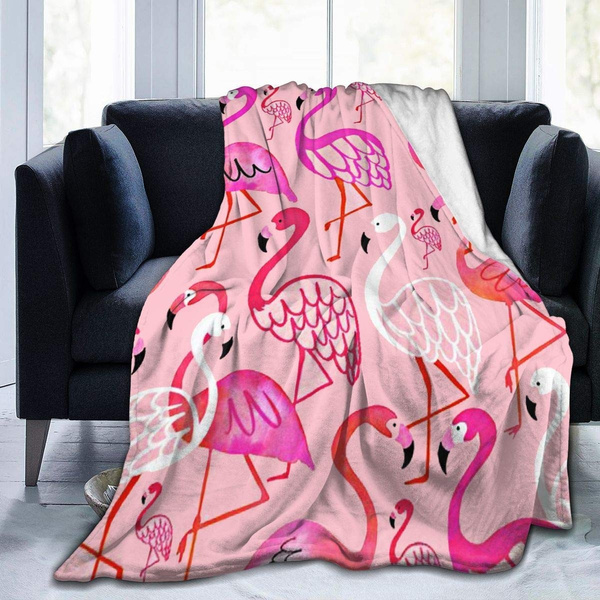 Flamingo best sale fleece blanket