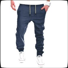 Casual pants, pants, solid, Spring