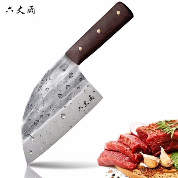 Handmade Kitchen Knife Full Tang Forged Blade 5.5-Inch Chef Knife Meat  Cleaver - China Cleaver Knife and Kitchen Knife price