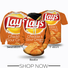 Fashion, potatochip, Chips, T Shirts