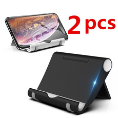 2PCS Foldable Desk Holder for Mobile Smartphone Support Tablet Desktop Holder Stand