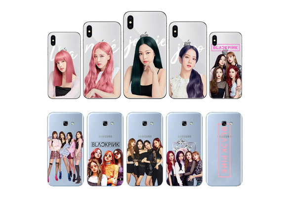 BLACKPINK Soft Coque Shell Phone Case for IPhone X 10 8 7 6 6s