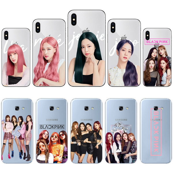 BLACKPINK Soft Coque Shell Phone Case for IPhone X 10 8 7 6 6s Plus 5 5S Iphone 11 Pro Max Samsung S8 S9 S7 Note8 9 10 Cover Soft Coque Shell Phone