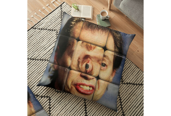 Steve Buscemi Eye Rubix Cube Edition Printed Pillowcase Sofa Car Soft Cushion Cover Case Home Decor Accessories