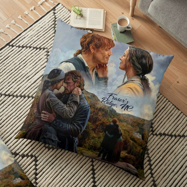 Outlander Jamie And Claire Fraser Frasers Ridge Nc Printed Pillowcase Sofa Car Soft Cushion Cover Case Home Decor Accessories Wish - Outlander Home Decor
