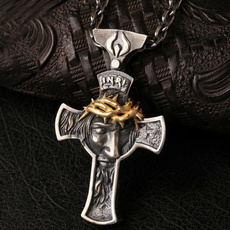 jesus, faith, Fashion, punk necklace