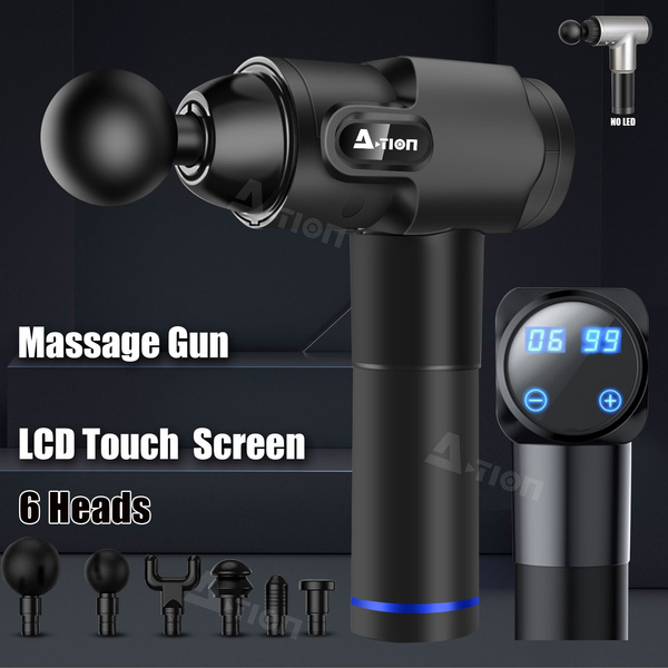 New Upgrade With LCD Touch Screen Percussive Vibration Therapy Massage