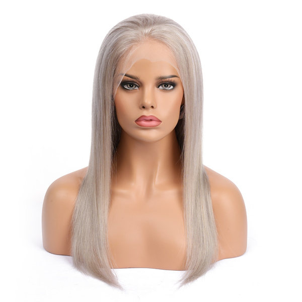 silver human hair wigs