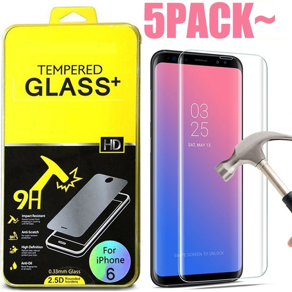 4 Pellicole Protettive Forcell FullCover Per Samsung Galaxy S8 E S8 Plus - Trasparenti