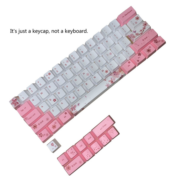 pbt sakura keycaps