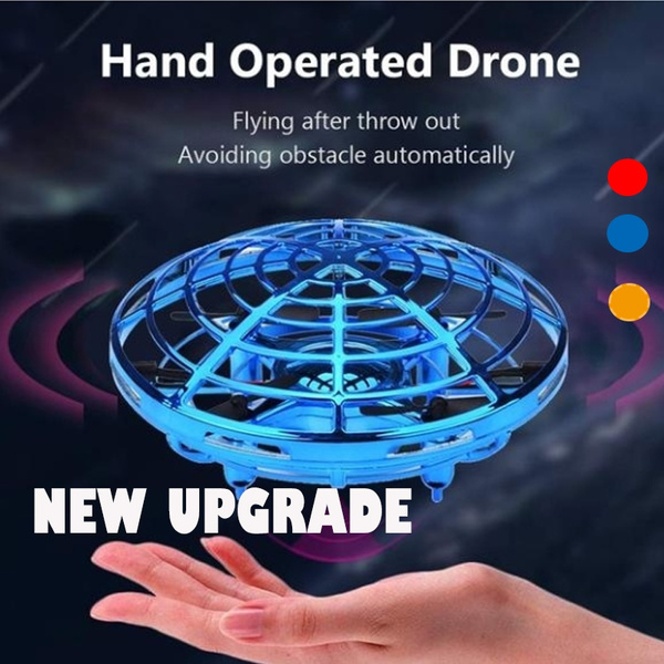 Hand operated mini drone