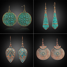 ethnicearring, Dangle Earring, Jewelry, vintage earrings