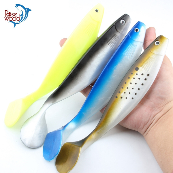 9.25in 2.47oz Swim Shad Artificial Fishing Bait RoseWood Vivid Paddle Tait  Worm Soft Fish Lures Silicone Spinners Fishing Wobblers