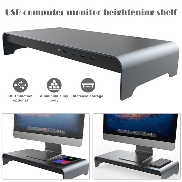 Jennles Smart Base Aluminum Alloy Computer Laptop Base Stand with 4 USB 3.0 Port Jennles Smart Base Aluminum Alloy Computer Laptop Base Stand with 4 USB 3.0 Port