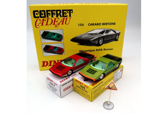 1:43 DINKY TOYS DIECAST MODEL CAR 1426 Carabo Bertone green Alfa Romeo P33 