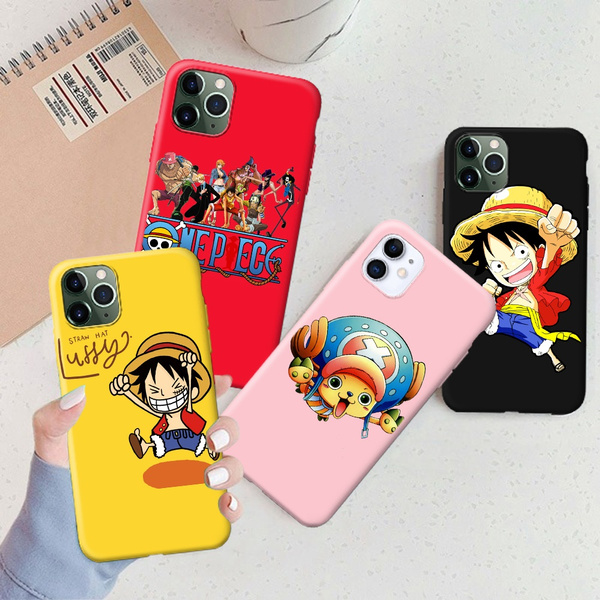 Anime One Piece Luffy Funny Phone Case for iPhone 11 Pro Max X XR XS Max iPhone  8 7 6 6s Plus 5 5S SE 5C Cases For Samsung S10 S9 S8