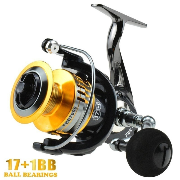 17+1BB 5.0:1/4.7:1 Spinning Reels High Speed Gear Ratio Fishing Reel Wheel  Light Weight Ultra Smooth Powerful Spinning Fishing Reels