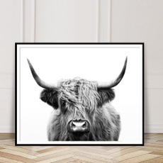 cow, canvasprint, posters & prints, art