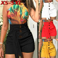 Plus Size, Waist, pants, Short pants