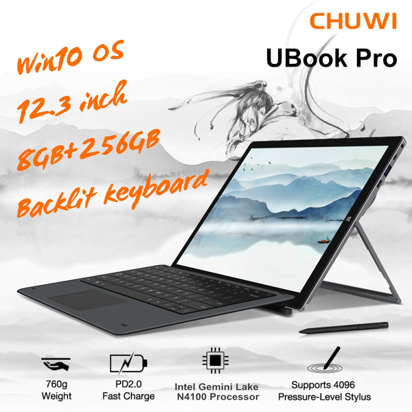 2 In 1 Design Tablet + Laptop CHUWI UBook Pro 12.3 Inch Win10 OS