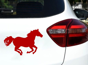 Car Sticker, horse, Fashion, silhouette