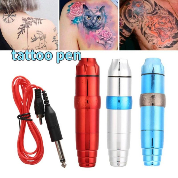Buy New shaped black lettering motor tattoo machine electric tattoo machine  tattoo needle mat color cup Online at desertcartINDIA