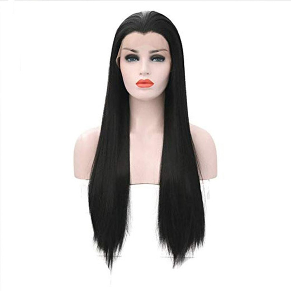 lace front wig with widows peak