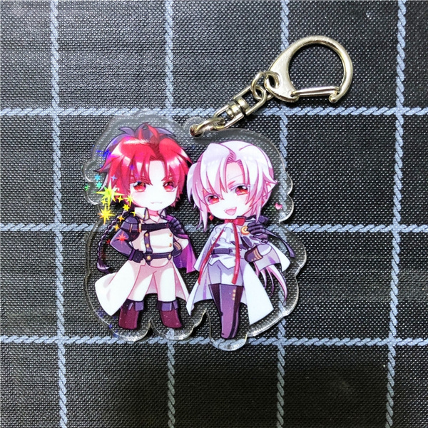 VYULE Anime Paripi Koumei keychains Cosplay Pendants Hanging